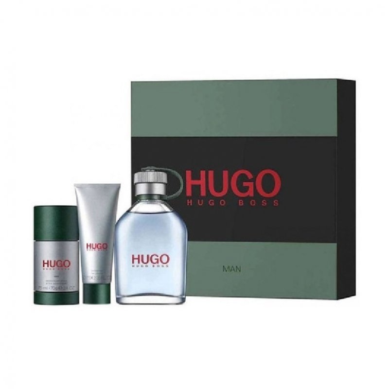 Hugo Boss Cantimplora Men Edt 125Ml + Sg 50Ml + Deo 75Ml Set