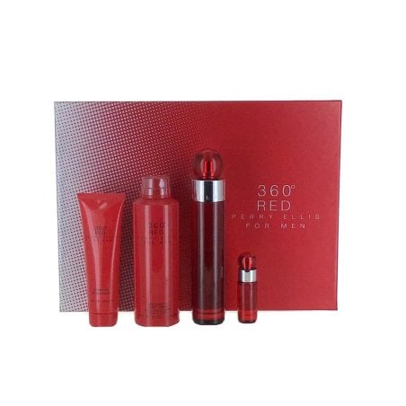 Perry Ellis 360 Red Men Edt 100Ml+7,5Ml+Body Spray+Sg